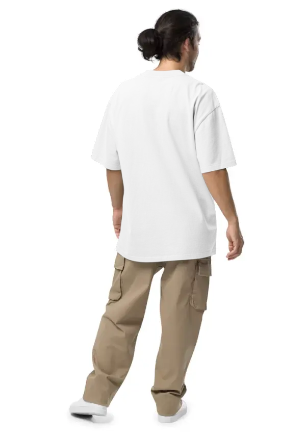 Unisex Oversize Tshirts - Round Crew Neck - Image 5