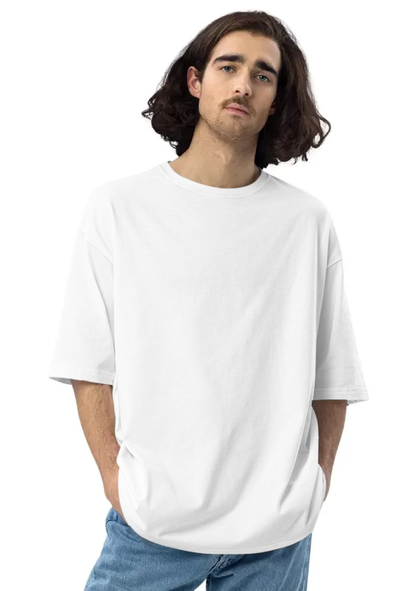 All Over Print - Oversize Tshirts - Round Crew Neck - Unisex Tshirt - Image 4