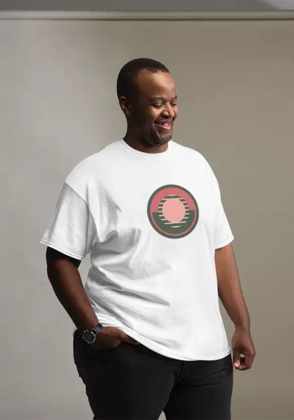 Unisex Tshirt -  Sustainable Cotton Round Neck - Heavy Weight Tshirt - Image 5