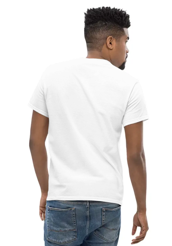 Unisex Tshirt -  Sustainable Cotton Round Neck - Heavy Weight Tshirt - Image 4