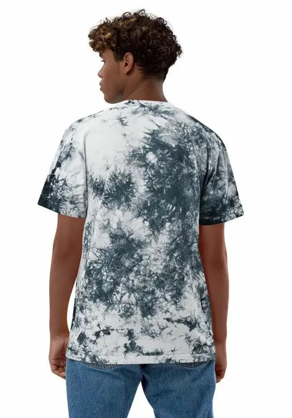 Oversize Tie Die - Unisex Tshirt - Round Crew Neck - Image 3