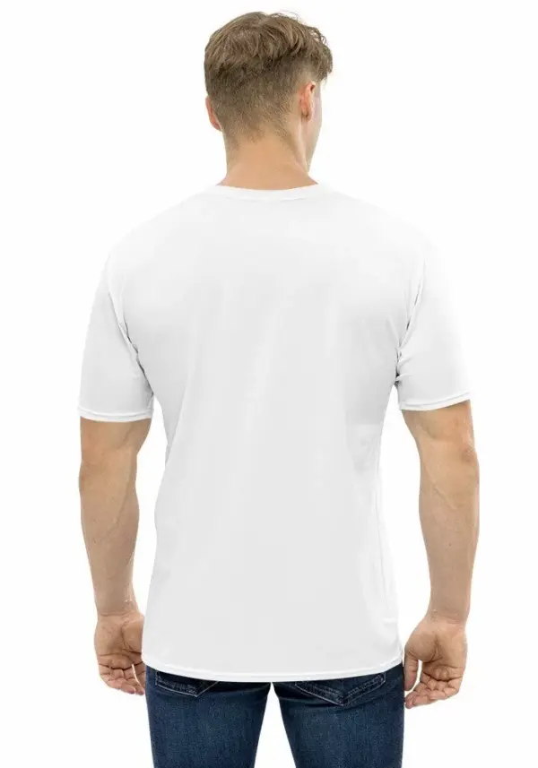 All Over Print - Short Sleeve - Round Crew Neck - Unisex Tshirt - Image 6