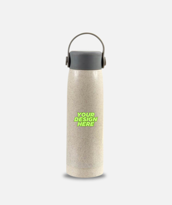 Eco-Neutral Wheat Straw Glass Bottle