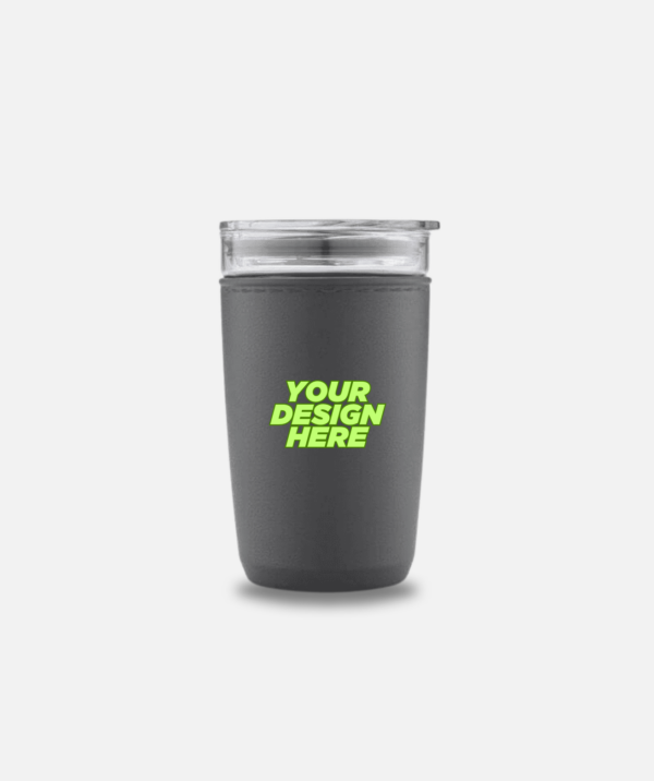 Hans Larsen Premium Glass Tumbler with Recycled Protective Sleeve