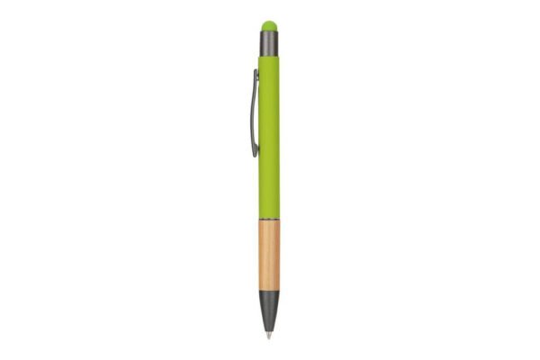 Metal Stylus Pen with Bamboo Grip - Image 2