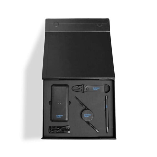Black Leather Gift Set - Image 5