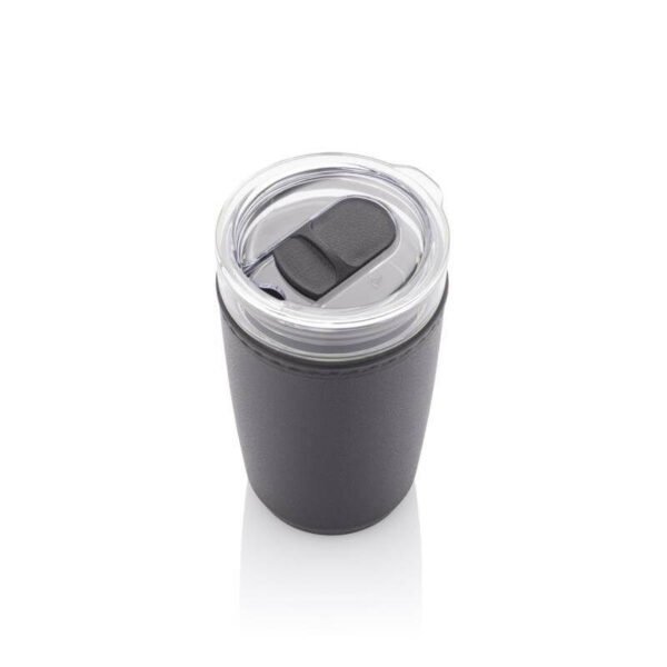 Hans Larsen Premium Glass Tumbler with Recycled Protective Sleeve - Image 2