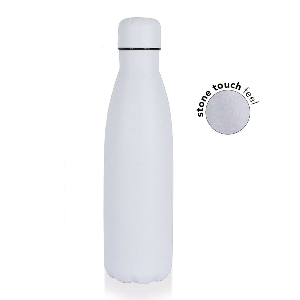 RONDA Stone Touch Insulated Water Bottle - White