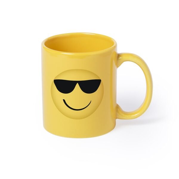 Ceramic Mug With Fun Emoji Designs