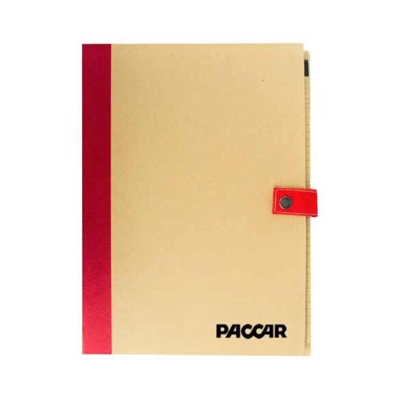 Eco-neutral Sorbus A4 Folder With Pen Red - Image 3