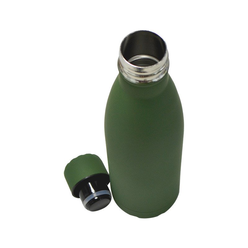 GRODNO Soft Touch Insulated Water Bottle - Green