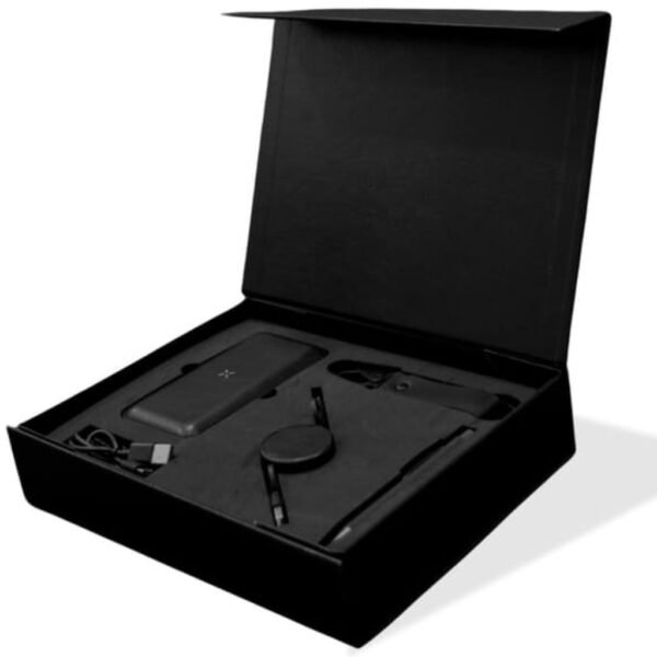 Black Leather Gift Set - Image 2