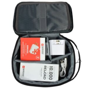 Gift Set of Powerbank, Audio Adapter & Travel Adapter