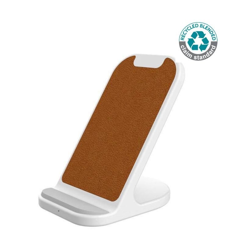 BASEL @memorii Recycled 10W Wireless Charger Phone Stand