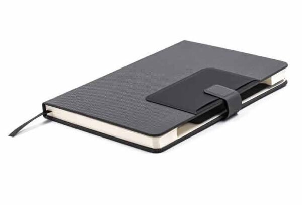 15W Wireless Deluxe Notebook with Phone Stand - Image 6