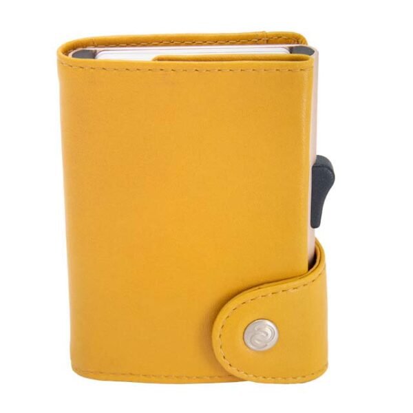 C-Secure Classic Italian Leather RFID Wallet Solis