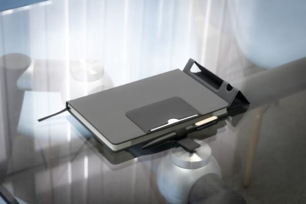 A5 Notebook with Phone Stand and Pen Holder - Image 5