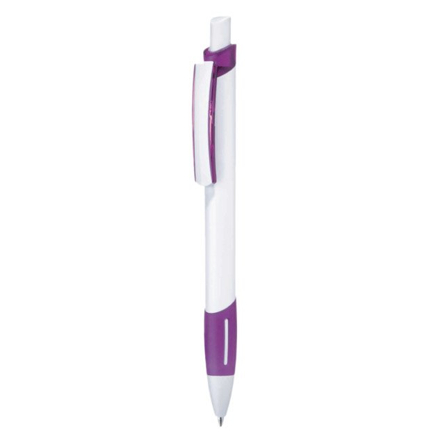 UMA STRIPE Plastic Pen Green