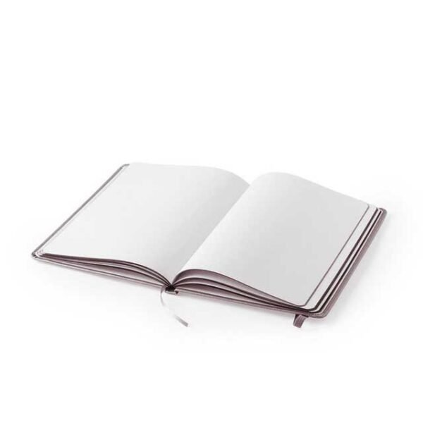 PU A5 Notepad In Metallic Bronze Color - Image 2
