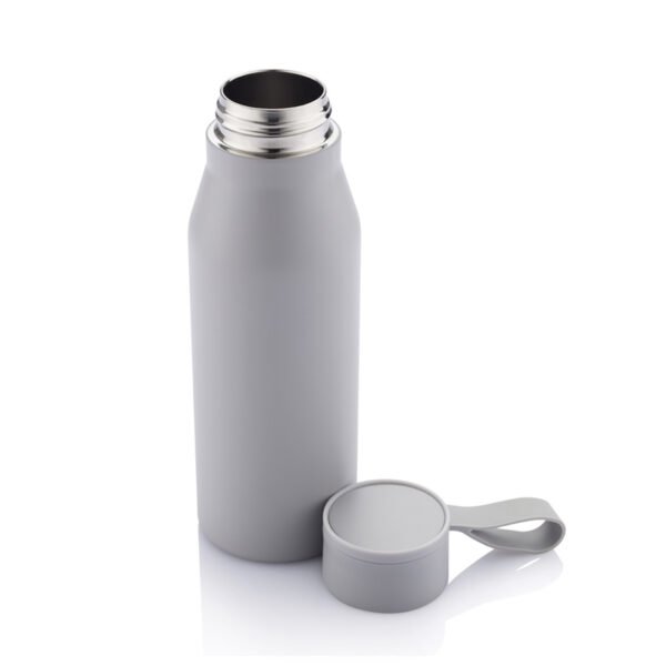 CHANGE Collection Recycled Stainless Steel Vacuum Bottle with Loop - Image 3