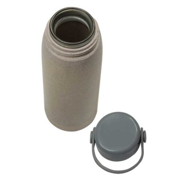 Eco-Neutral Wheat Straw Glass Bottle - Image 2