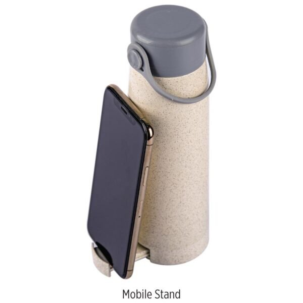 Eco-Neutral Wheat Straw Glass Bottle - Image 7