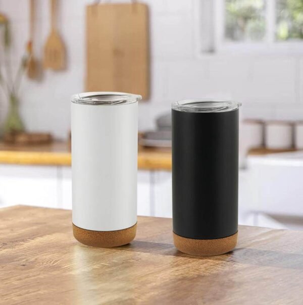 Giftology Insulated Mug / Tumbler with Cork Base - Image 3