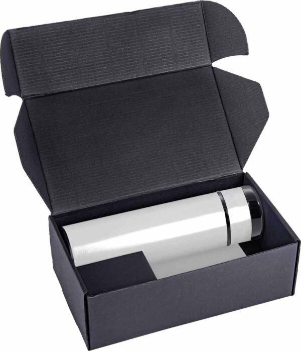 Vacuum Flask with Temperature Lid and Notebook Gift Set - Image 4
