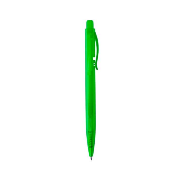 Stylish Ball Pen With Quadrangular Body In Frosted Finishing - Image 2