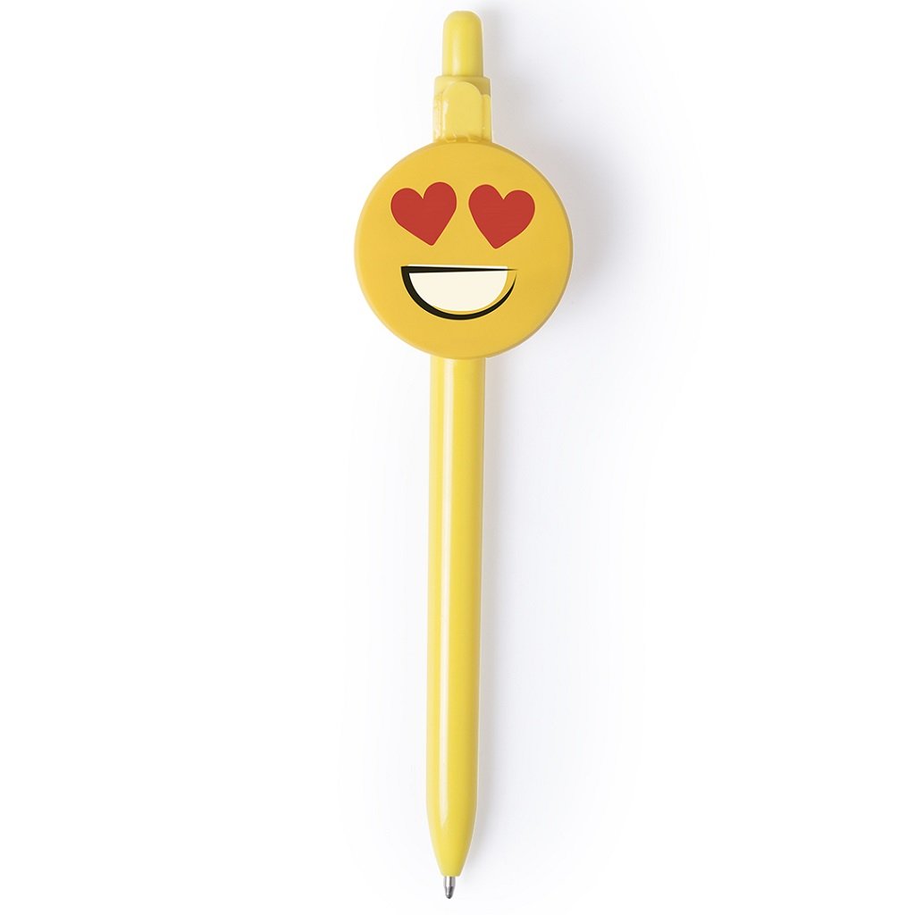 Ball Pen With Fun Emoji Designs - Wink