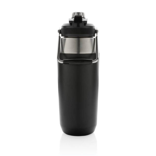 Hans Larsen Vacuum Bottle with Solid Handle and Dual Lid - 1L - Image 2