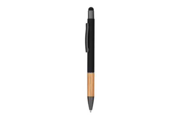 Metal Stylus Pen with Bamboo Grip - Image 3