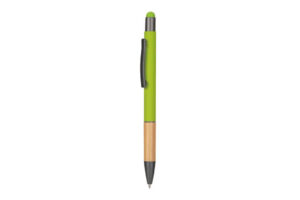 Metal Stylus Pen with Bamboo Grip