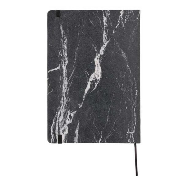 XD Marble PU A5 Ruled Notebook - Image 3