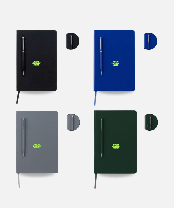 Giftology A5 Hard Cover Notebook with Metal Pen (Copy)