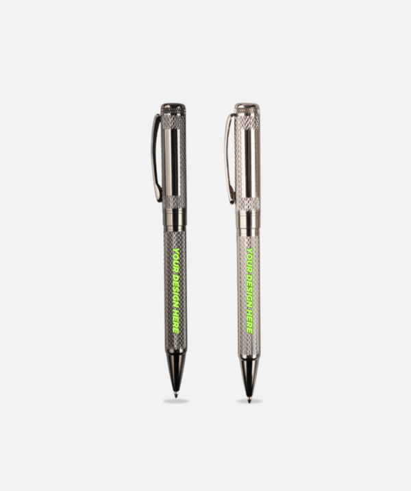 Ballpoint Pen With Gold Plated Fittings