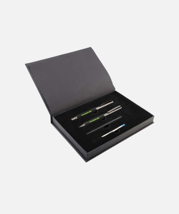 UMA Gift Set of 2 Premium Mesh Metal Pens