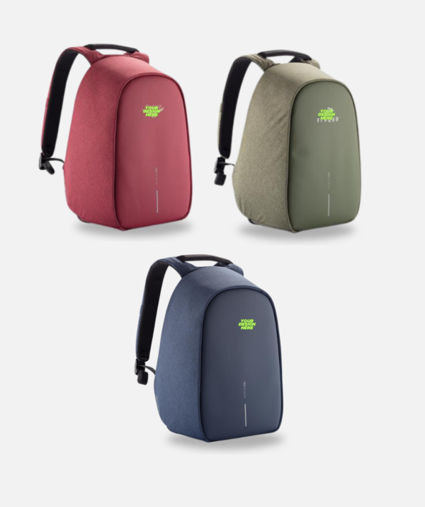 BOBBY HERO Anti-theft Backpack in rPET
