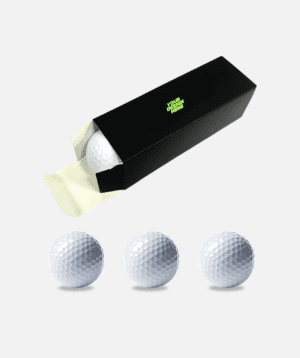 2 Layers White Golf Ball (Set of 3 with Box)