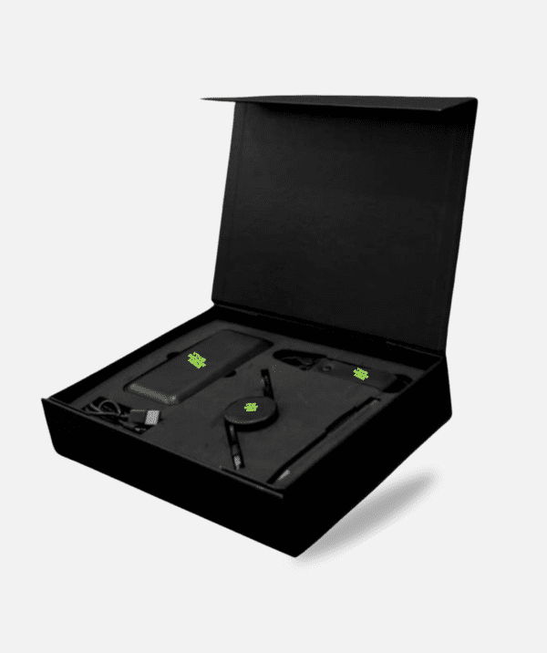 Black Leather Gift Set