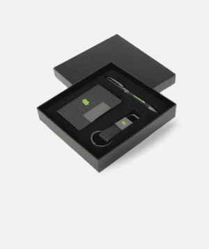 Giftology Gift Set (Card Holder, Key Chain and Pen)