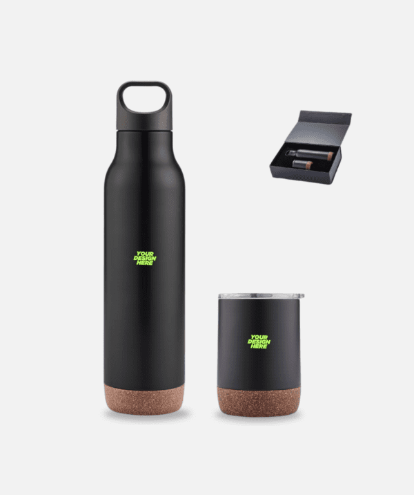 Hans Larsen Insulated Drinkware Set - Black