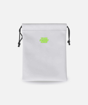 Luxury Golf Pouch with Drawstring