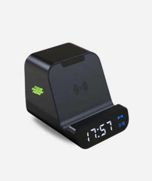 @memorii 5-in-1 Multi-functional Wireless Speaker, Charger & Alarm Clock