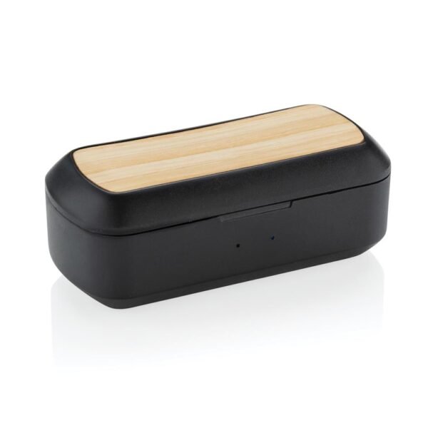 XD Bamboo Free Flow TWS Earbuds in Charging Case - Image 2