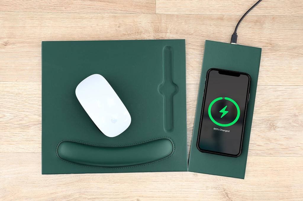 DOBERAN Wireless Charger Mouse Pad