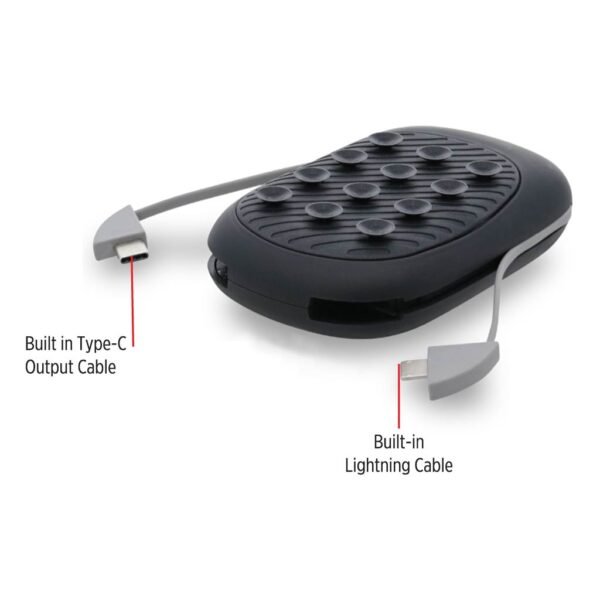 @memorii 10000mAh Suction Power Bank With Light-Up Logo - Image 3