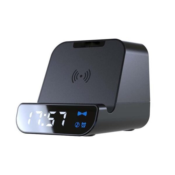 @memorii 5-in-1 Multi-functional Wireless Speaker, Charger & Alarm Clock - Image 2
