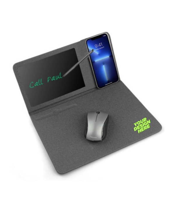 @memorii 10W Wireless Charger & Writeable Mouse Pad