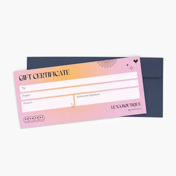 Gift Certificates - Image 4